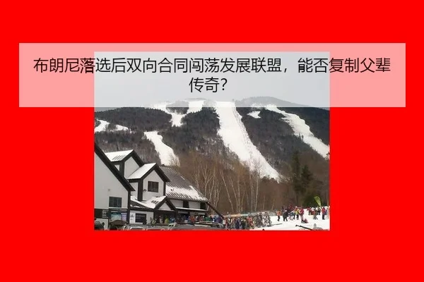 布朗尼落选后双向合同闯荡发展联盟，能否复制父辈传奇？